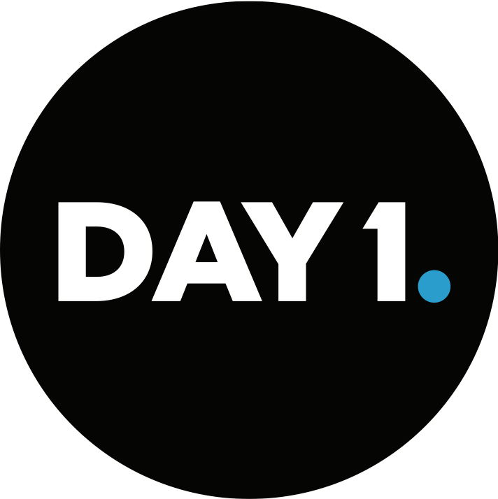 Day 1 logo black